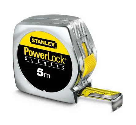 Produktfoto 1 von Stanley PowerLock Maßband, L. 8 m Zoll, Metrisch 25 mm