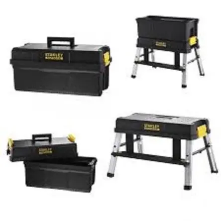 Produktfoto 1 von Stanley FatMax Aluminium Werkzeugbox, L. 640 mm B. 296mm H. 287 mm, 6.2 kg