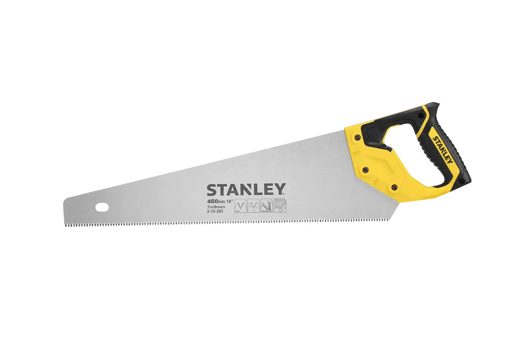 Produktfoto 1 von Stanley 450 mm Klinge Doppelt geschliffen (Verbundzahnung) aus Stahl, 7 Zähne/Zoll