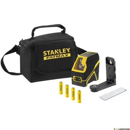 Produktfoto 1 von Stanley FMHT Lasernivelliergerät 530 nm ±3 mm/m Innenbereich, Außenbereich Laserfarbe Grün 2, Klasse 2