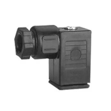Produktfoto 1 von EMERSON – AVENTICS CON-VP DIN 43650 Ventilsteckverbinder 2+E / 250V Kontrollleuchte Schraubanschlussklemme, Grün, Gelb,