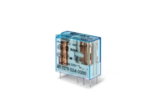 Produktfoto 1 von Finder 24V dc Spule Printrelais 8A Monostabiles Relais