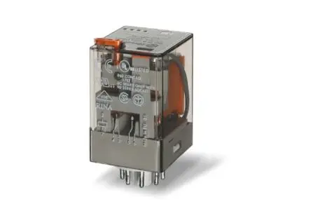 Produktfoto 1 von Finder 60 Relais 120V ac Spule 2 Wechsler 10A 2.2 W