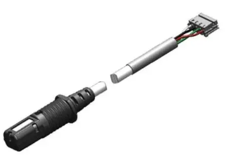 Produktfoto 1 von Amphenol T9602 Analog, Digital Temperatur- und Luftfeuchtigkeitssensor ±2 % Kabel, 4-Pin, I2C, Näherungsschalter 70 °C
