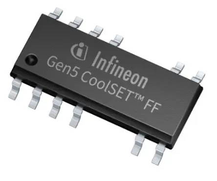Produktfoto 1 von Infineon ICE5GR47 Leistungsschalter-IC 4.85 Ω