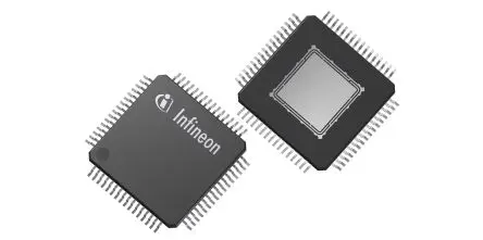 Produktfoto 1 von Infineon Mikrocontroller XMC4000 ARM Cortex M4 32 bit Flash Oberfläche 256kB TQFP 64-Pin 80 MHz 40 kB RAM