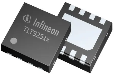 Produktfoto 1 von Infineon CAN-Transceiver, 5 Mbit/s Hohe Geschwindigkeit 38 mA, TSON 8-Pin