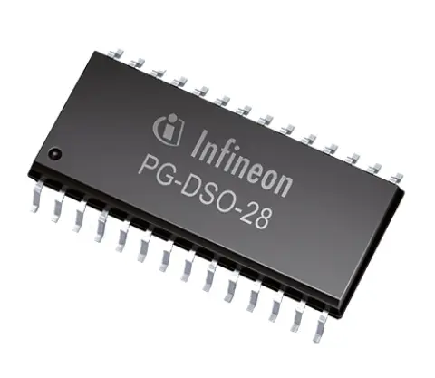 Produktfoto 1 von Infineon MOSFET MOSFET 500 mA 6 28-Pin SOIC-28 20 V 40 ns