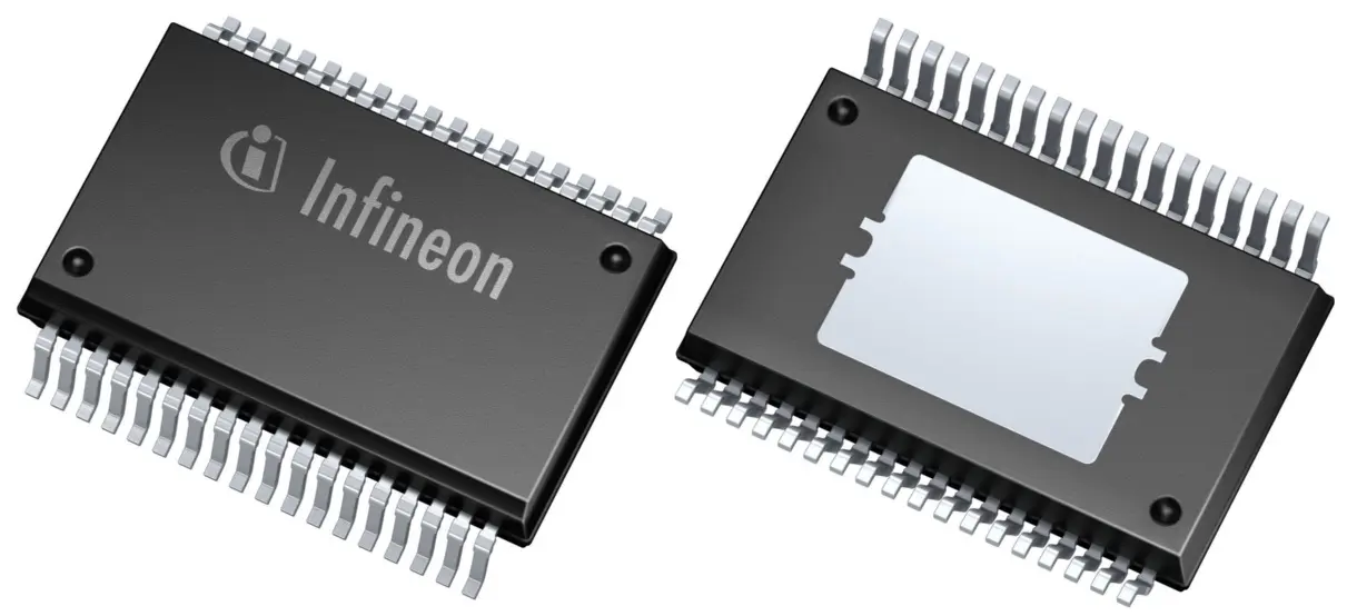 Produktfoto 1 von Infineon PWM-Controller 425 kHz 45 V 2.6 V 105 mA 36-Pin 1600 mA PG-DSO-36