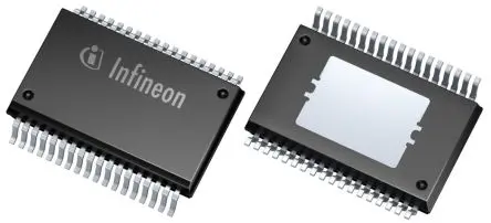 Produktfoto 1 von Infineon PWM-Controller 425 kHz 45V 2.6V 105 mA 36-Pin 1600 mA PG-DSO-36