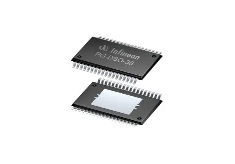 Produktfoto 1 von Infineon TLE 8718 SA Leistungskontrollschalter Low-Side Low-Side