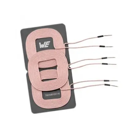 Produktfoto 1 von Wurth Elektronik 7603081 Drahtlose Ladespule 11.3 μH Übertrager 83 mΩ 8.5 A