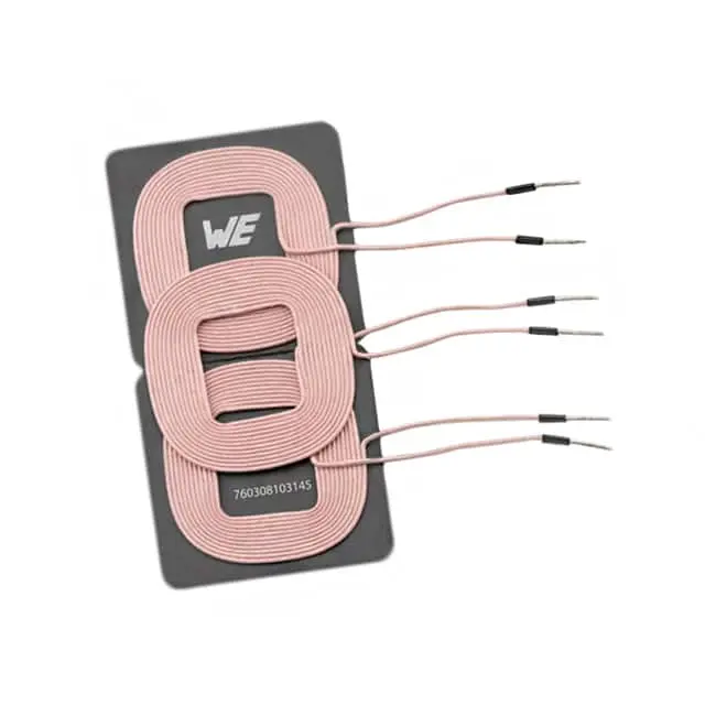 Produktfoto 1 von Wurth Elektronik 7603081 Drahtlose Ladespule 11.3 μH Übertrager 83 mΩ 8.5 A
