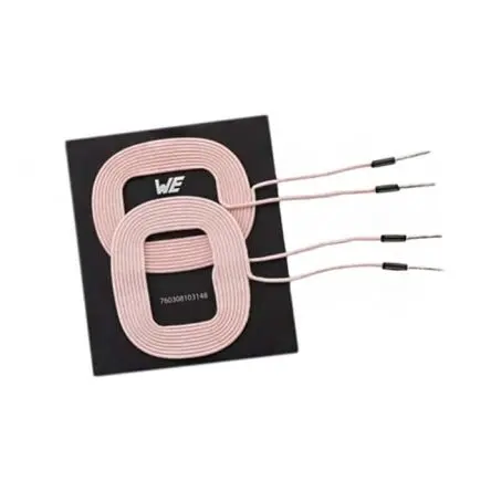 Produktfoto 1 von Wurth Elektronik 7603081 Drahtlose Ladespule 6.9 μH Übertrager 52 mΩ 8.5 A