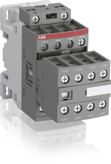 ABB NF44E-11 Hilfsschütz 60 V dc-Spule, 8-polig, 690V / 4 A 20 to 60 V 4 Schließer, 4 Öffner 4-Hilfskontakte