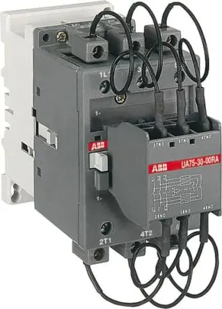 Produktfoto 1 von ABB UA75-30-00RA Schütz 220V, 240 V-Spule, 3-polig, 690V 220V, 230 V 3 Schließer Schalten von Kondensatoren