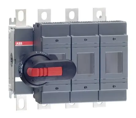 Produktfoto 1 von ABB 1SCA02 Sicherungsschalter-Trennschalter / 3-polig 250A NH1