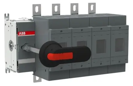 Produktfoto 1 von ABB 1SCA02 Sicherungsschalter-Trennschalter / 4-polig 400A NH2