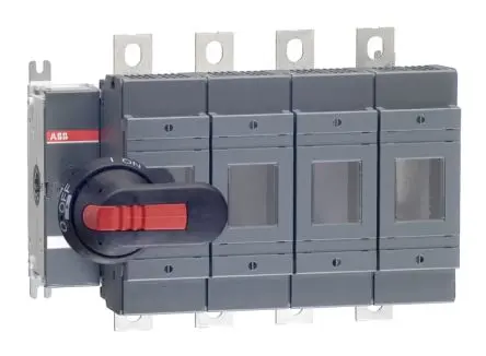 Produktfoto 1 von ABB 1SCA02 Sicherungsschalter-Trennschalter / 4-polig 250A NH1