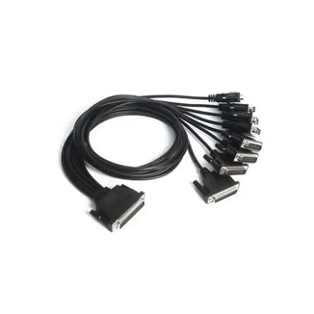 Produktfoto 1 von MOXA Serielles Kabel / D-Sub, 25-polig Stecker / DB25-Stecker Stecker, 1 m, CE, UL, RoHS, EN, IEC