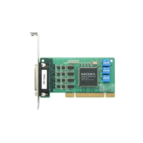 Produktfoto 1 von MOXA PCI Serielle Karte Seriell, 4-Port RS422, RS232, RS485 921.6 kbps 1024 bit