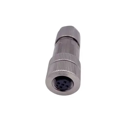 Produktfoto 1 von Norcomp M12 20 M12 Rundsteckverbinder Stecker, Buchse 5-polig Buchse 4A Frei hängend IP66