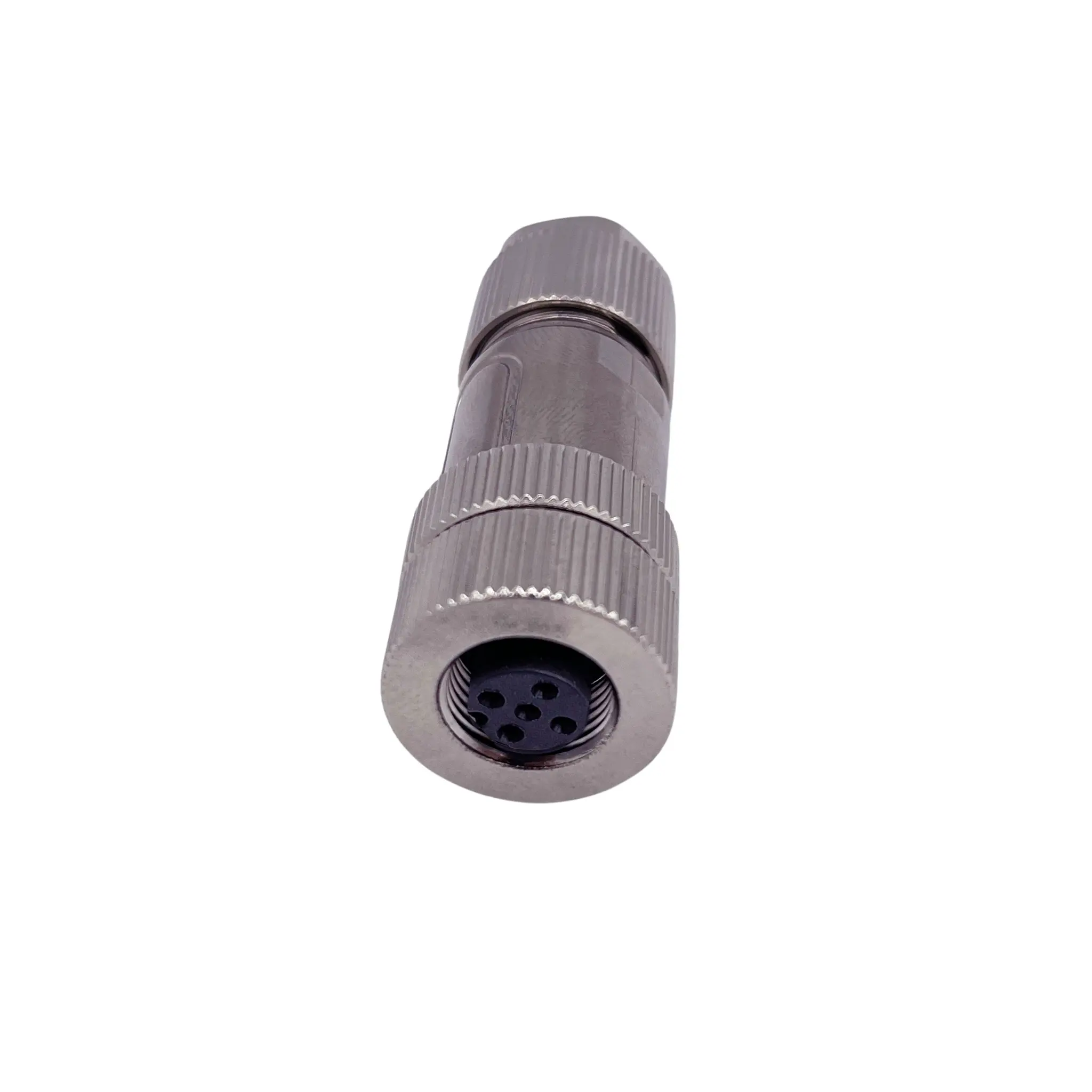 Produktfoto 1 von Norcomp M12 20 M12 Rundsteckverbinder Stecker, Buchse 5-polig Buchse 4A Frei hängend IP66