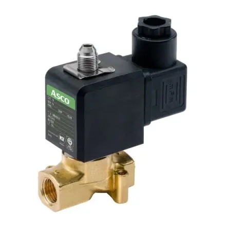 EMERSON – ASCO 356 Mit Gewinde, 3 Mit Gewinde Magnetventil 230V, DE, UL-zertifiziert