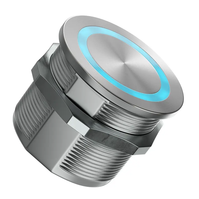 Produktfoto 1 von RS PRO Piezo-Schalter Natur 1 A SPST Kabel Beleuchtet IP69 Schließer-Taster Übertrifft Klasse 1 Div 1