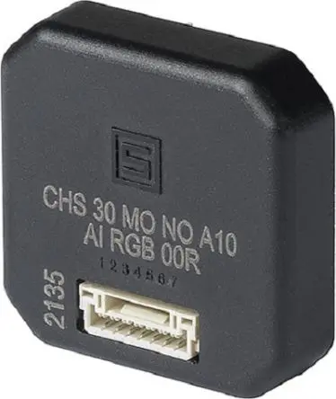 Produktfoto 1 von Schurter 3-132-515 Druckschalter Schwarz Beleuchtet Ein-Aus Panel Ø 10.8 x 30 mm, SPST 100 V dc 70 V ac, IP40