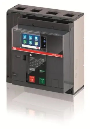 ABB Emax 2 Emax2 Elektronischer Schutzschalter 690V 4, 800A 50 kA, Ekip Hi-Touch LSIG Release L. 280 mm x 296mm