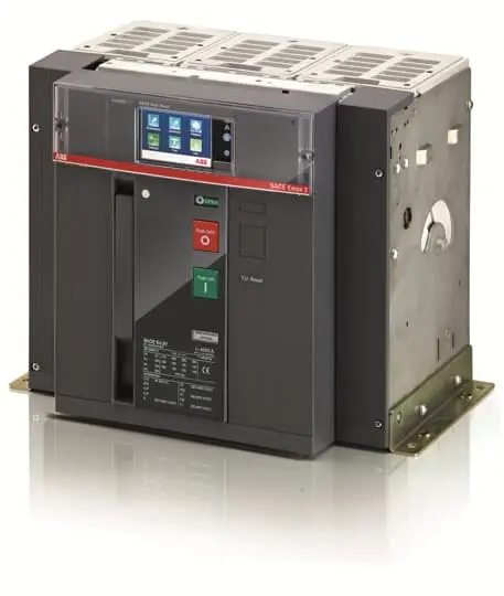 ABB 1SDA07 Emax2 Elektronischer Schutzschalter 690 V 3, 4000 A Hinten 100 kA, Ekip Hi-Touch LSIG Release L. 384 mm x 371