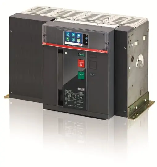 ABB 1SDA07 Emax2 Elektronischer Schutzschalter 690 V 4, 3200 A 100 kA, Ekip Touch LI Release 2 L. 515 mm x 510 mm