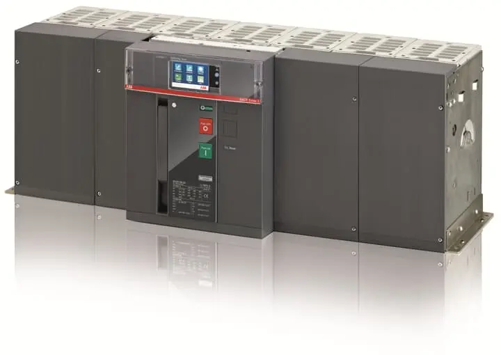 ABB E6.2H/f 6300 Ekip Touch LI 4p F HR Emax2 Elektronischer Schutzschalter 690 V 4, 6300 A 100 kA, Typ H L. 270 mm x 371