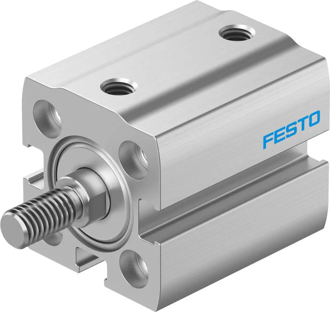 Produktfoto 1 von Festo ADN-S 8091676 Pneumatik-Kompaktzylinder 35 mm Doppeltwirkend, Bohrung Ø 16 mm, bis 1 Mpa