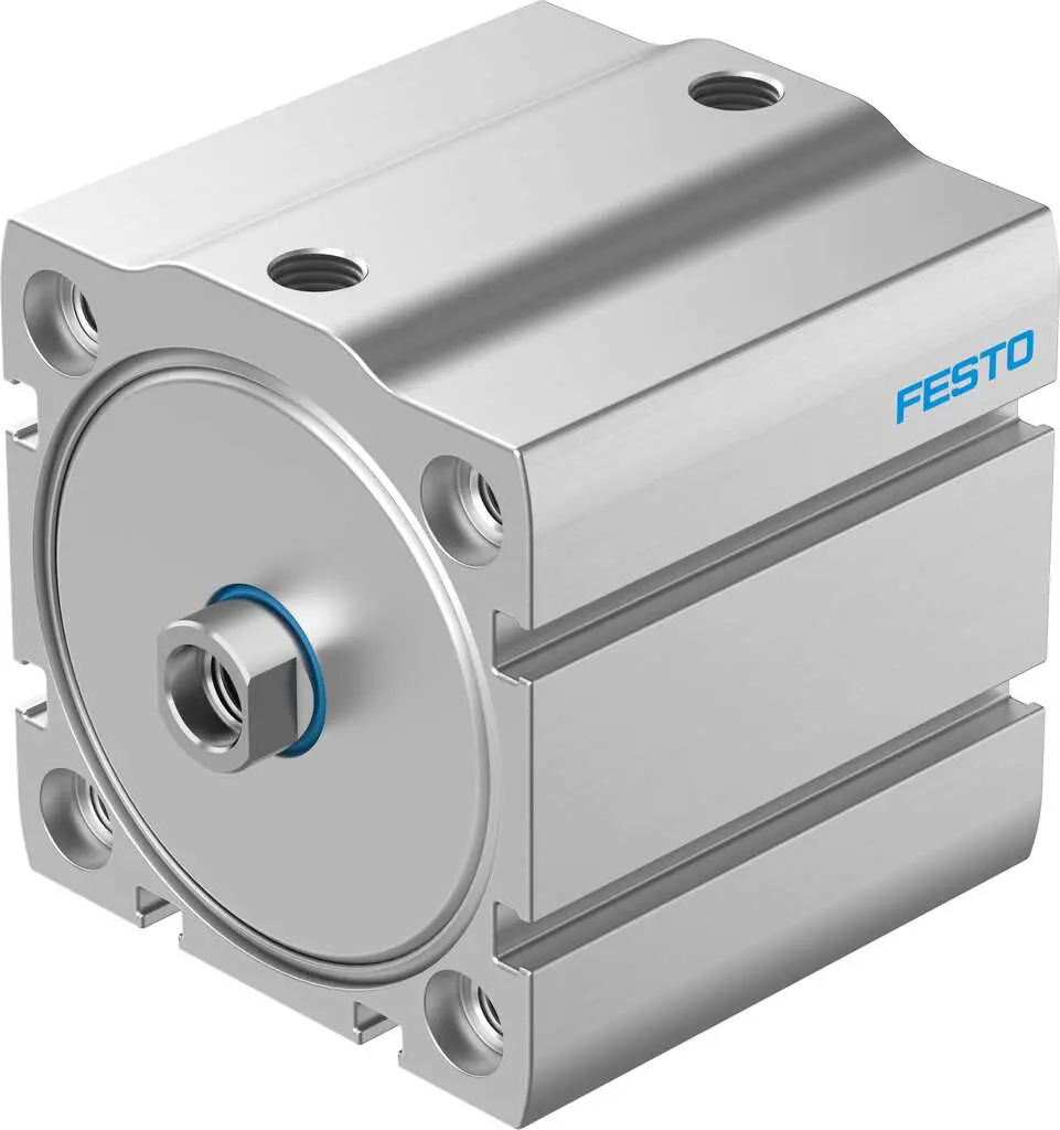 Festo ADN-S-63-40-I-P-A 5132670 Pneumatik-Kompaktzylinder 40 mm Doppeltwirkend, Bohrung Ø 63 mm, bis 1 Mpa