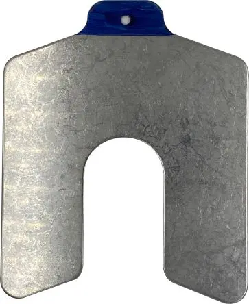 Produktfoto 1 von Precision Brand Stahlausgleichsplatte, Edelstahl, 1.25 mm x 125 mm x 125mm