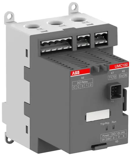 Produktfoto 1 von ABB Motor-Controller, 110 to 240 V ac/dc / 63 A, 107 mm x 70 mm x 107 mm