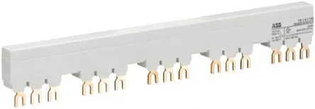 Produktfoto 1 von ABB, PS1 Reihe Stromschiene, 3 -phasig, 690 V ac 100A, Accessories MS116/MS132 Reihe