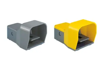 Produktfoto 1 von ABB -10 °C bis 70 °C 1SBV0 Fußschalter Ein-Aus, 1 Schließer/1 Öffner ABS, 10A 130 V ac, IP65