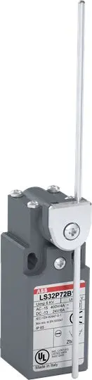Produktfoto 1 von ABB Endschalter, Rollenhebel, 1 Schließer/1 Öffner, IP 65, Kunststoff