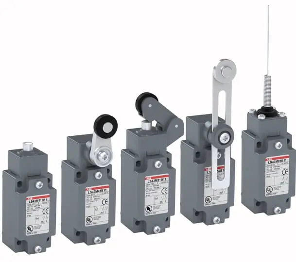 Produktfoto 1 von ABB Endschalter, Rollenhebel, 1 Schließer/1 Öffner, IP 66, Zinklegierung