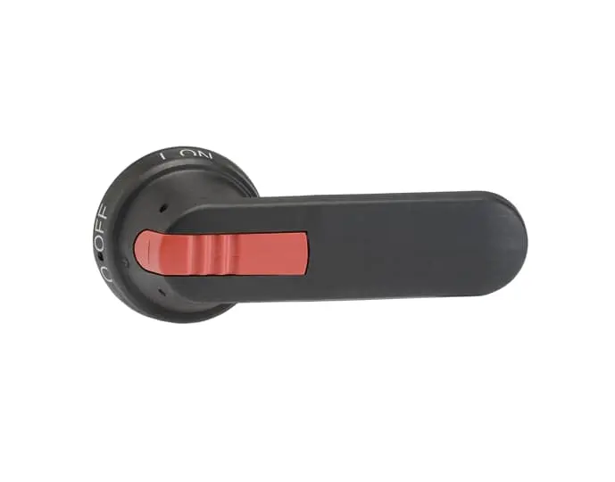 Produktfoto 1 von ABB Schwarz 1SCA0 Drehgriff für Leistungsschutzschalter 125 mm, IP65