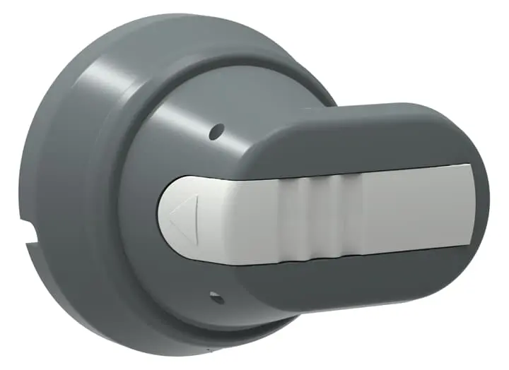 Produktfoto 1 von ABB Grau 1SCA02 Drehgriff 45 mm 3-fach abschließbar, IP65