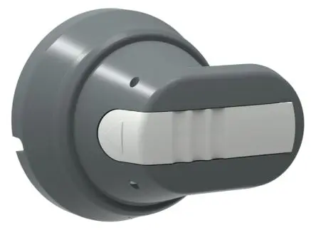 Produktfoto 1 von ABB Grau 1SCA02 Drehgriff 45 mm 3-fach abschließbar, IP65