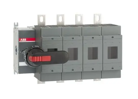 Produktfoto 1 von ABB 1SCA Sicherungsschalter-Trennschalter / 4-polig 400A NH2