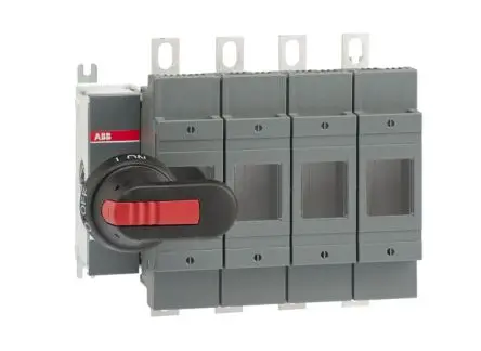 Produktfoto 1 von ABB 1SCA02 Sicherungsschalter-Trennschalter / 4-polig 200 A Umschlossen