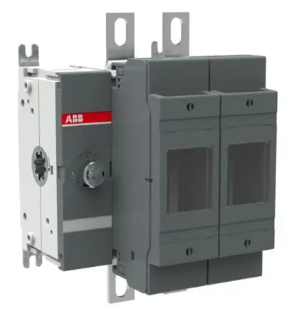 Produktfoto 1 von ABB 1SCA Sicherungsschalter-Trennschalter / 2-polig 200 A 200A Umschlossen, NH0 Sicherungsgröße
