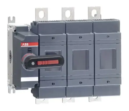Produktfoto 1 von ABB 1SCA02 Sicherungsschalter-Trennschalter / 3-polig 250A NH1