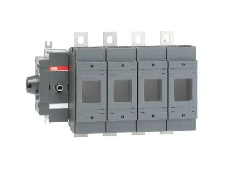 Produktfoto 1 von ABB 1SCA02 Sicherungsschalter-Trennschalter / 4-polig 250A NH1